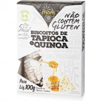 Biscoito de Tapioca e Quinoa 100g - Fhom