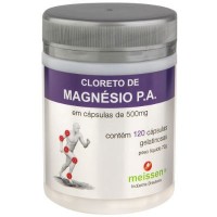 Cloreto de Magnésio - 500mg 120 Cápsulas - Meissen