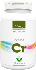 Cromo 35mcg 60 cápsulas - Vital Natus 