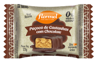Paçoca de Castanha de Caju com Chocolate - Flormel